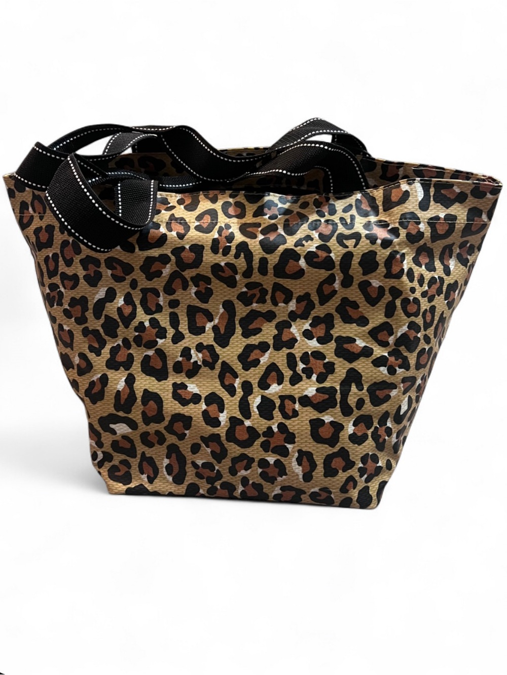 ✨NWT Scout Daytripper Leopard Print Shoulder Bag Cindy Clawford BeachTravel Tote - Picture 2 of 8